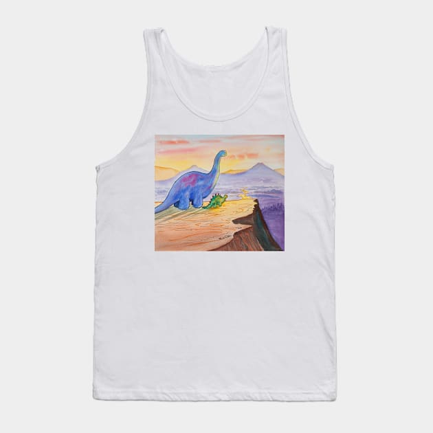 Two dinosaur friends Tank Top by Grahamgc